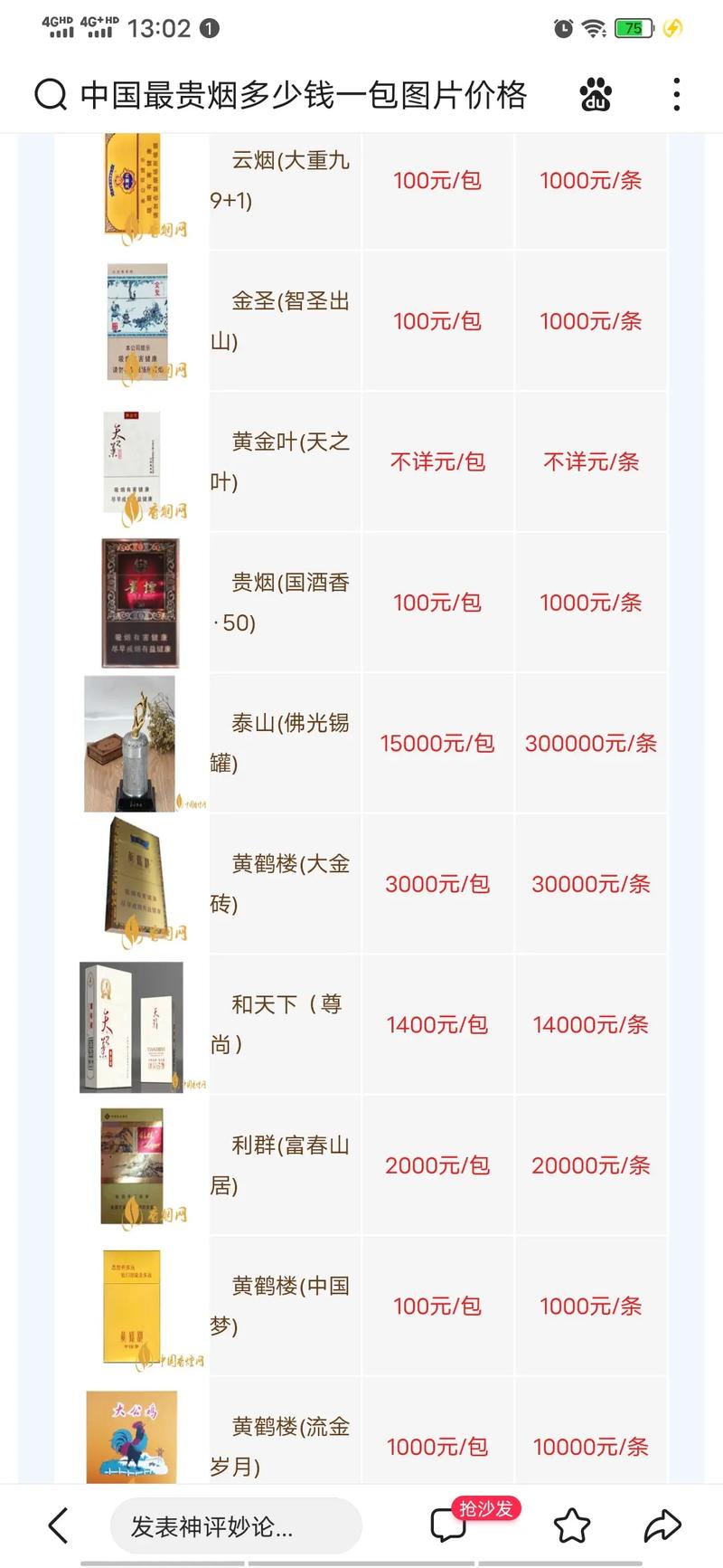 收藏高档香烟的人叫什么(具有收藏价值的香烟)